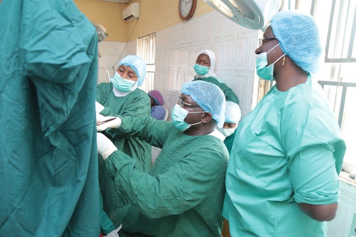 Fistula repair surgery